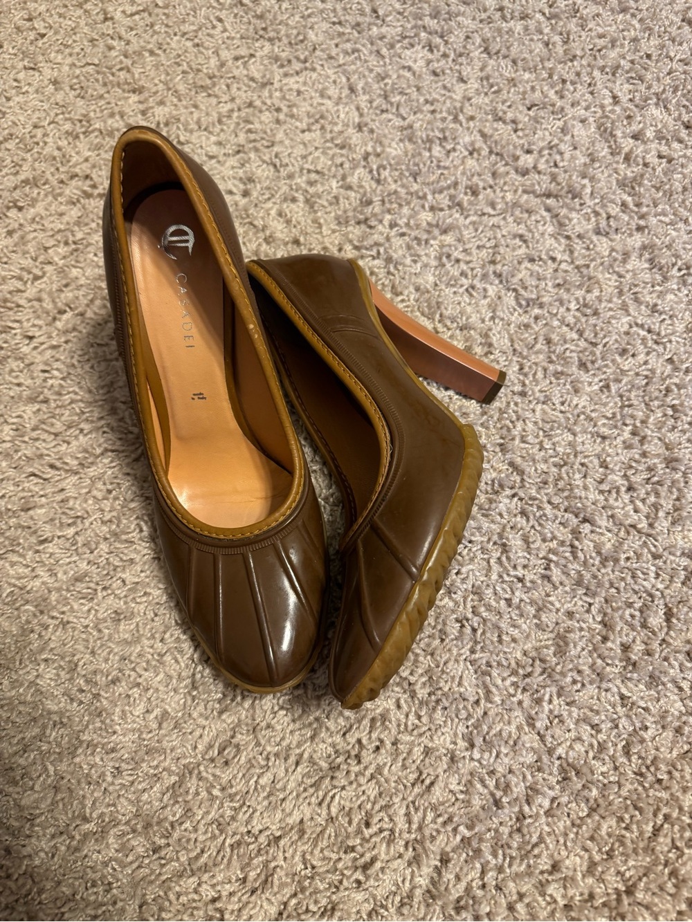 Italian Made Casadei Pump Sz 9 - Picture 3 of 10